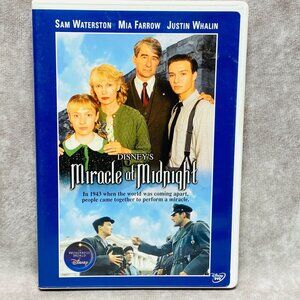 Disney Miracle At Midnight DVD 2004 Sam Waterston Mia Farrow